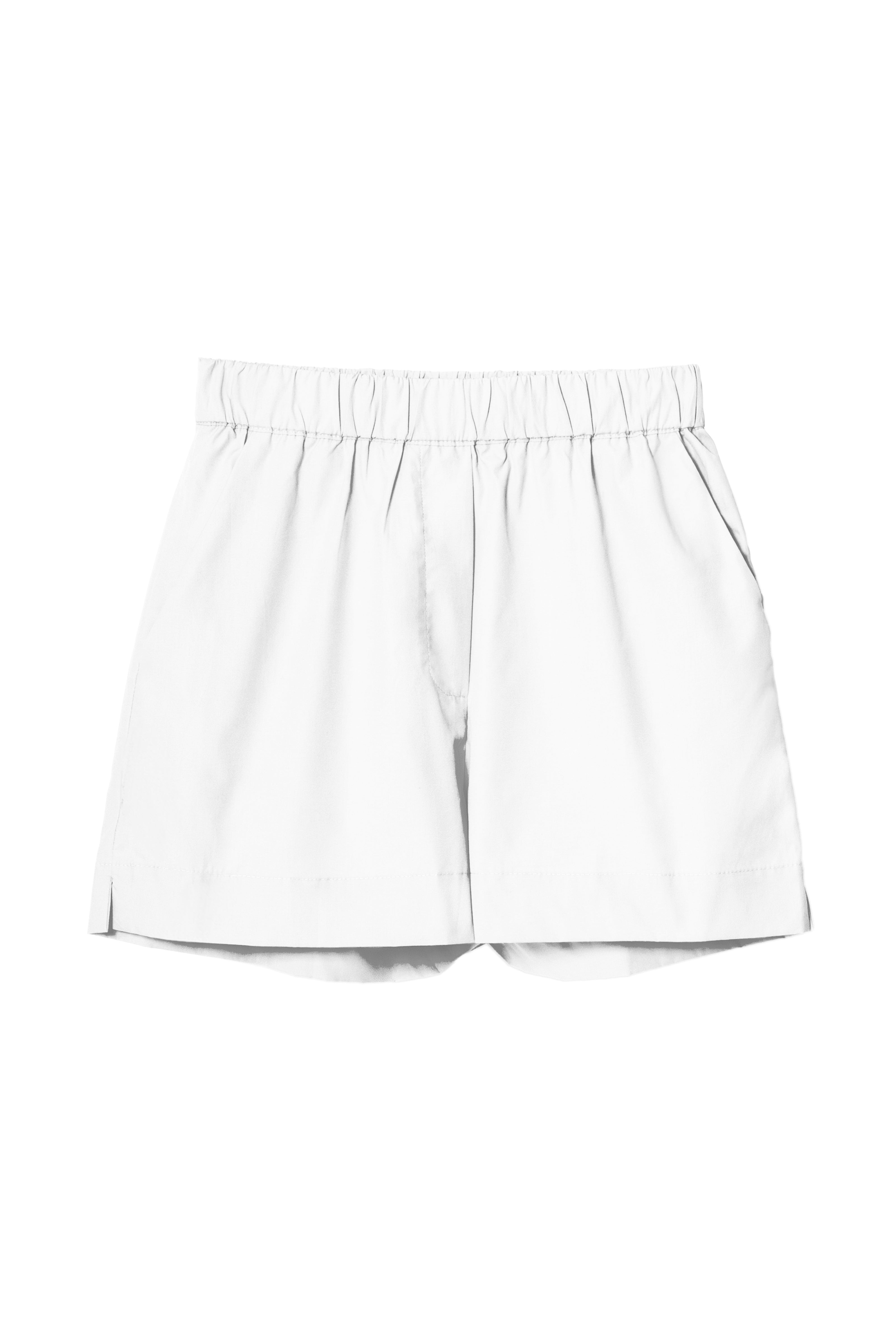 Shorts — 100% Pima Cotton, White
