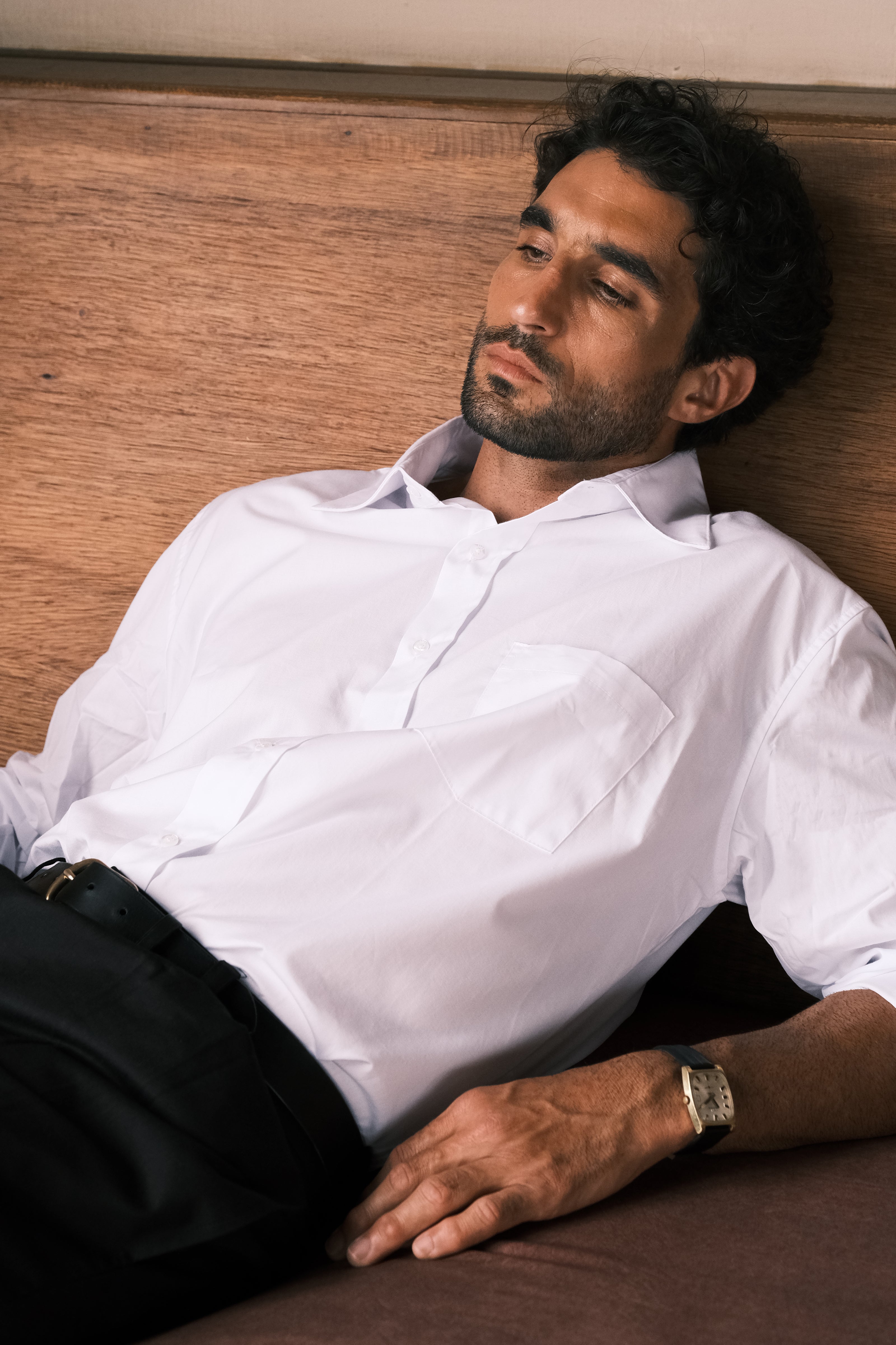 Pima Cotton Shirt — White