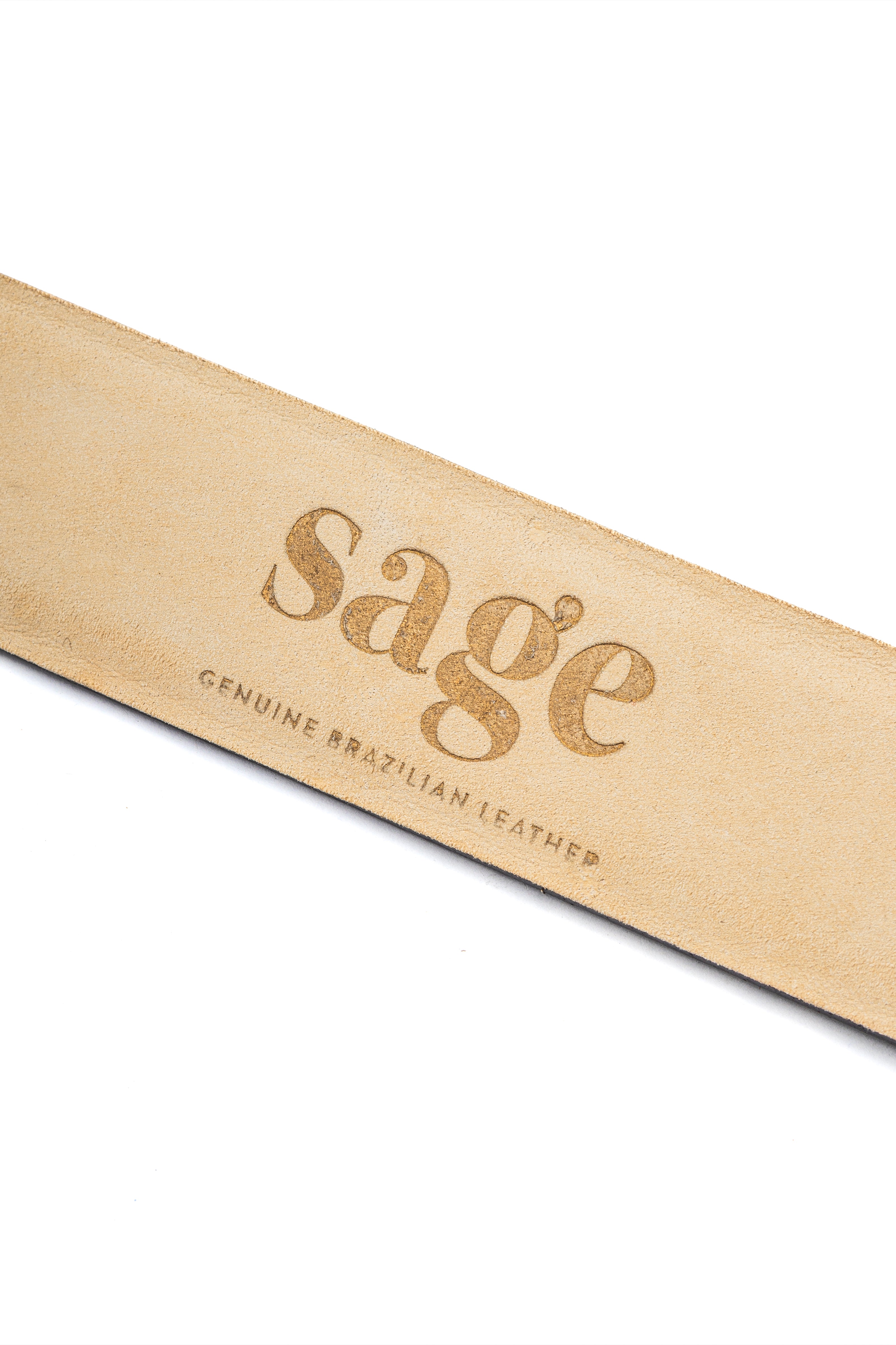 Unisex Belt — 100% Croc-Textured Leather